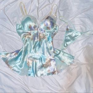 XL Apt 9 Padded Chemise & G-String